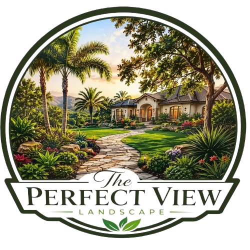 The Perfect View Landscape logo